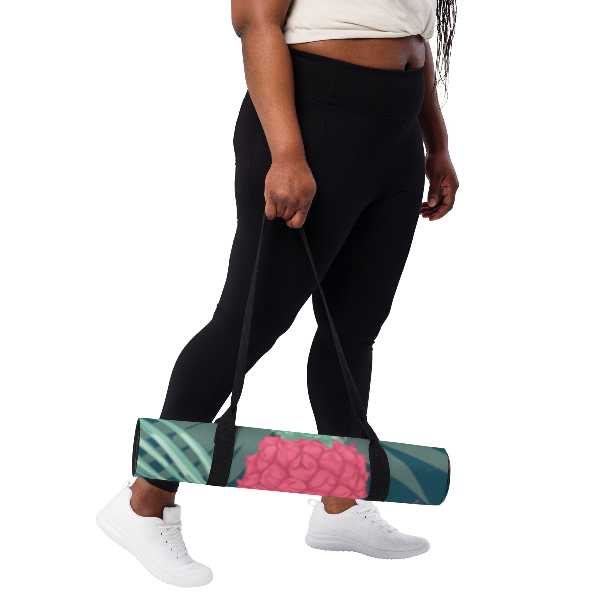 Pineapple Yoga Mat - Salutaris Health and Fitness