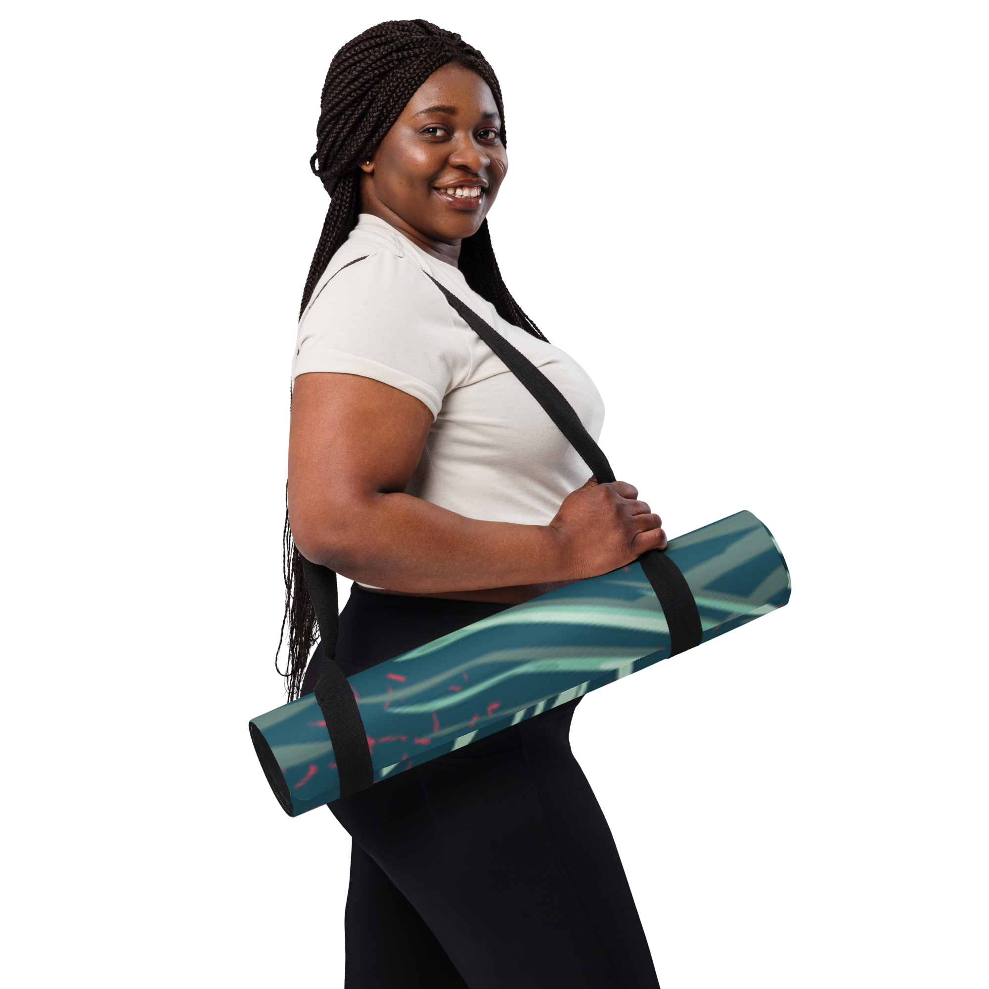 Pineapple Yoga Mat - Salutaris Health and Fitness