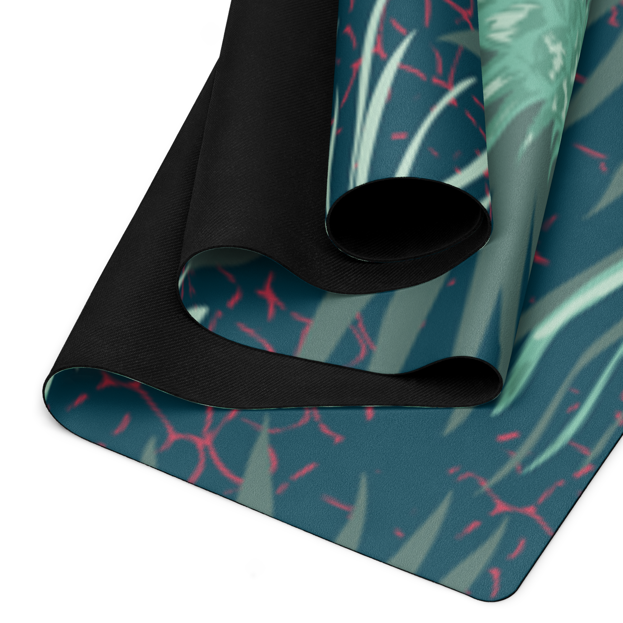 Pineapple Yoga Mat - Salutaris Health and Fitness