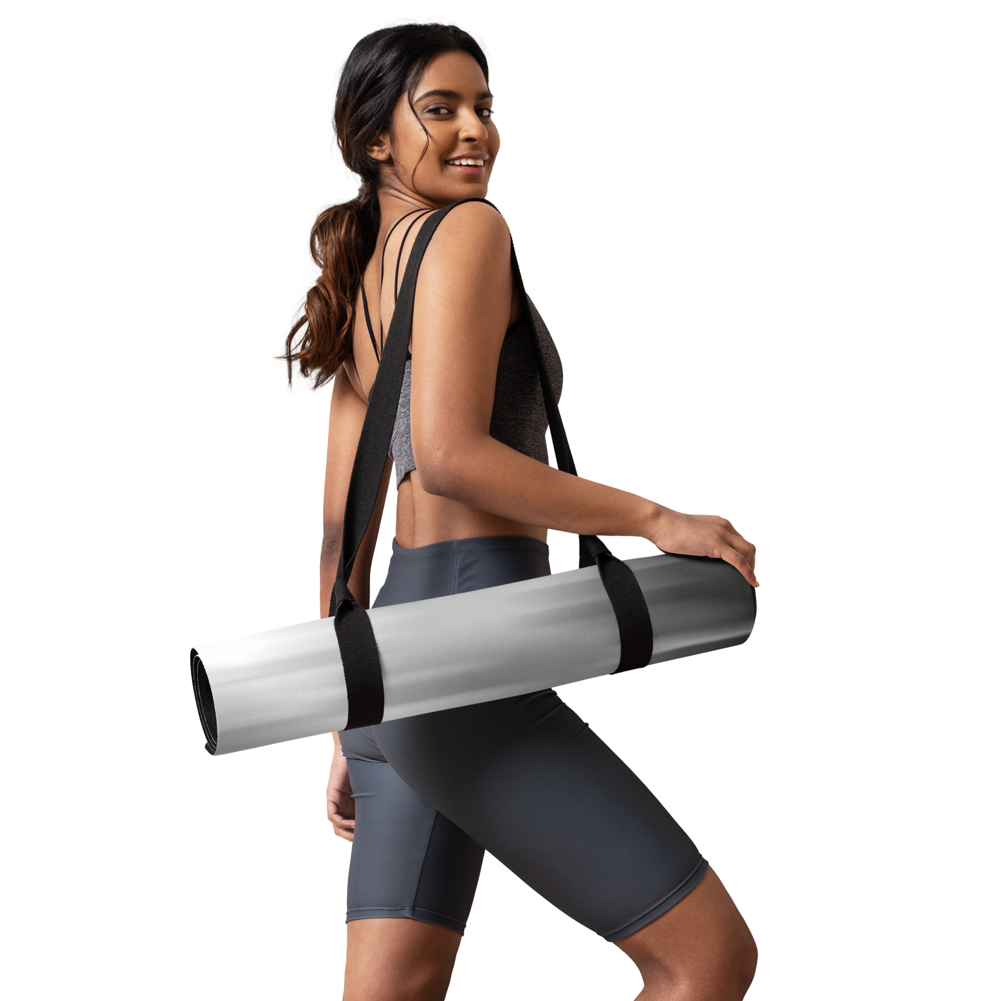 Blurry Glitch Yoga Mat - Salutaris Health and Fitness