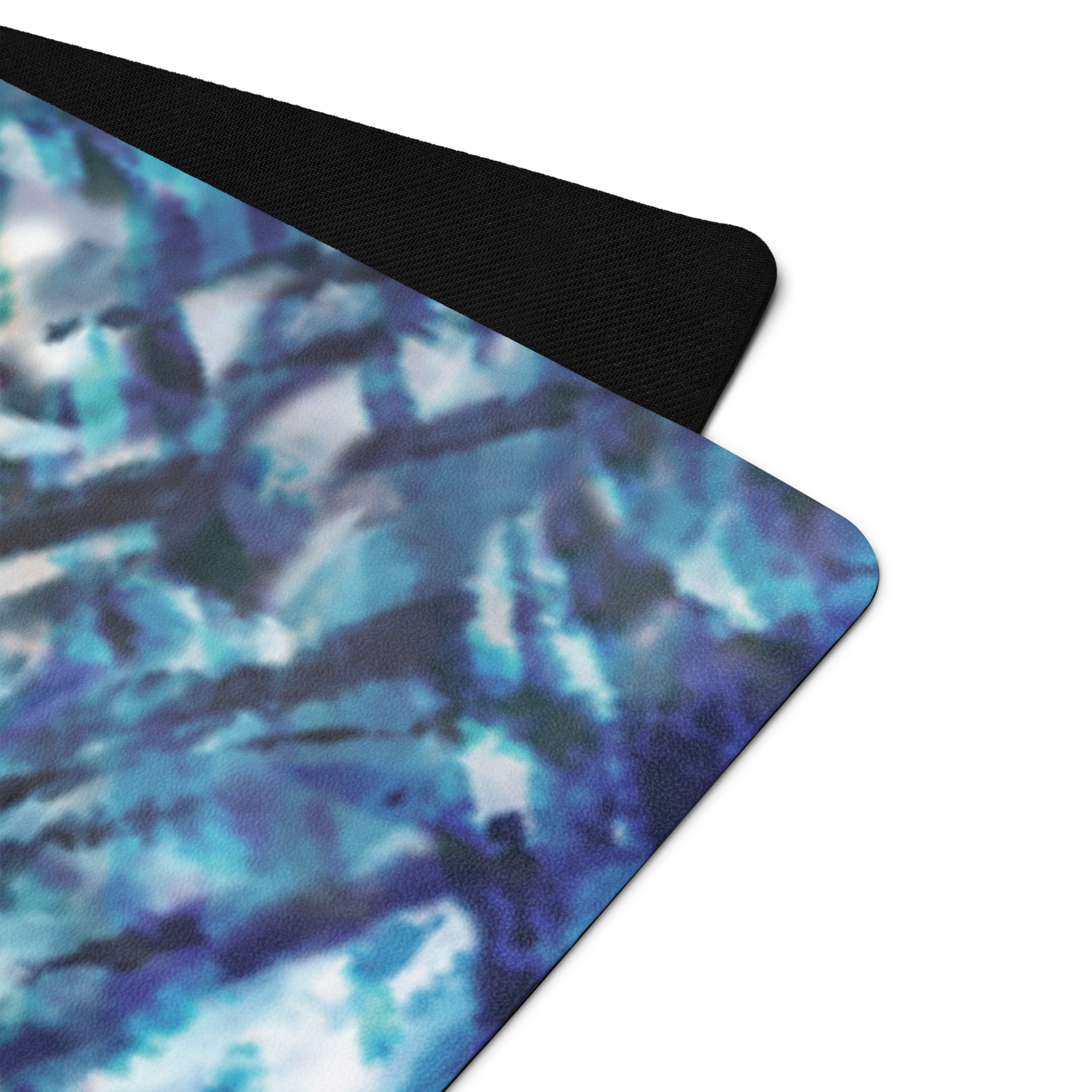 Blue Tie Dye Yoga Mat - Salutaris Health and Fitness