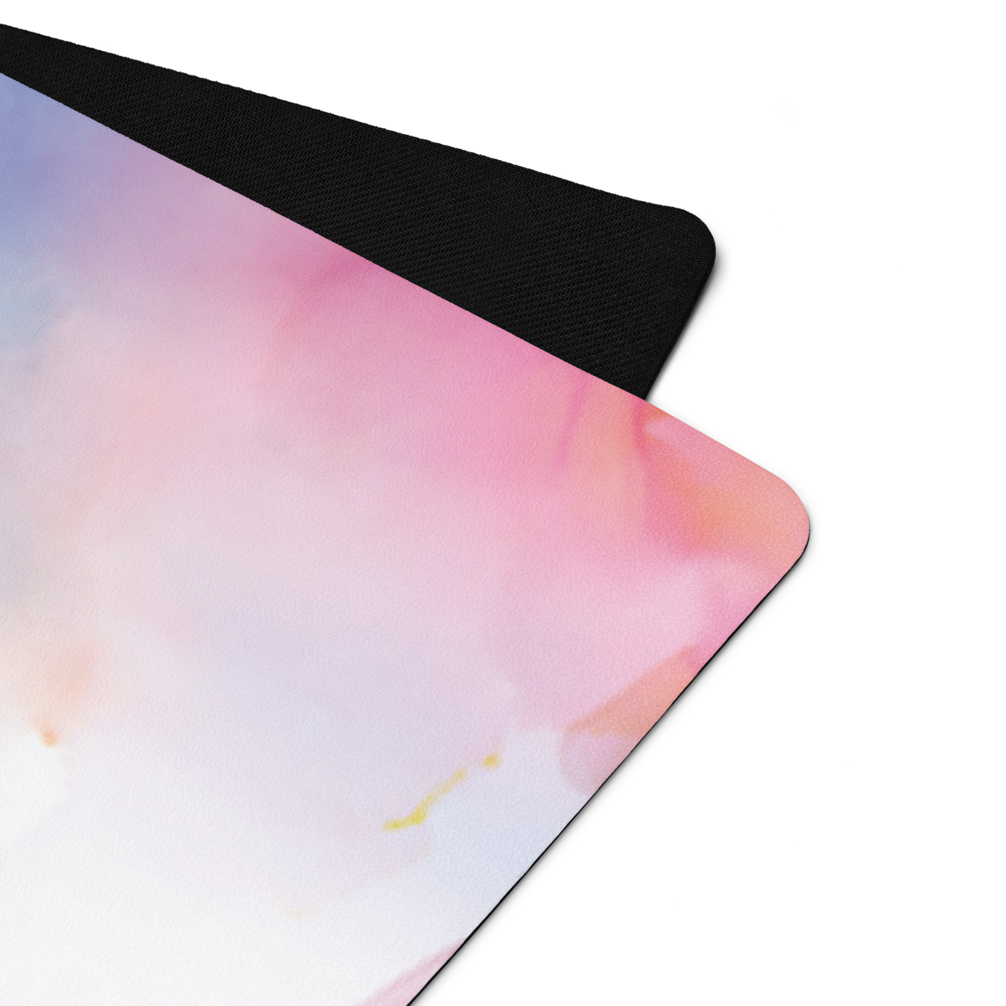 Blue and Pink Marble Yoga Mat - Salutaris Health and Fitness