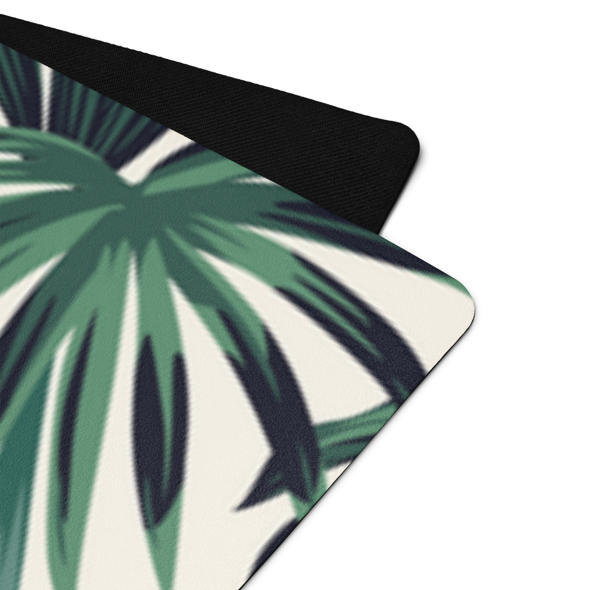 Tropical Leaves Yoga Mat - Salutaris Health and Fitness